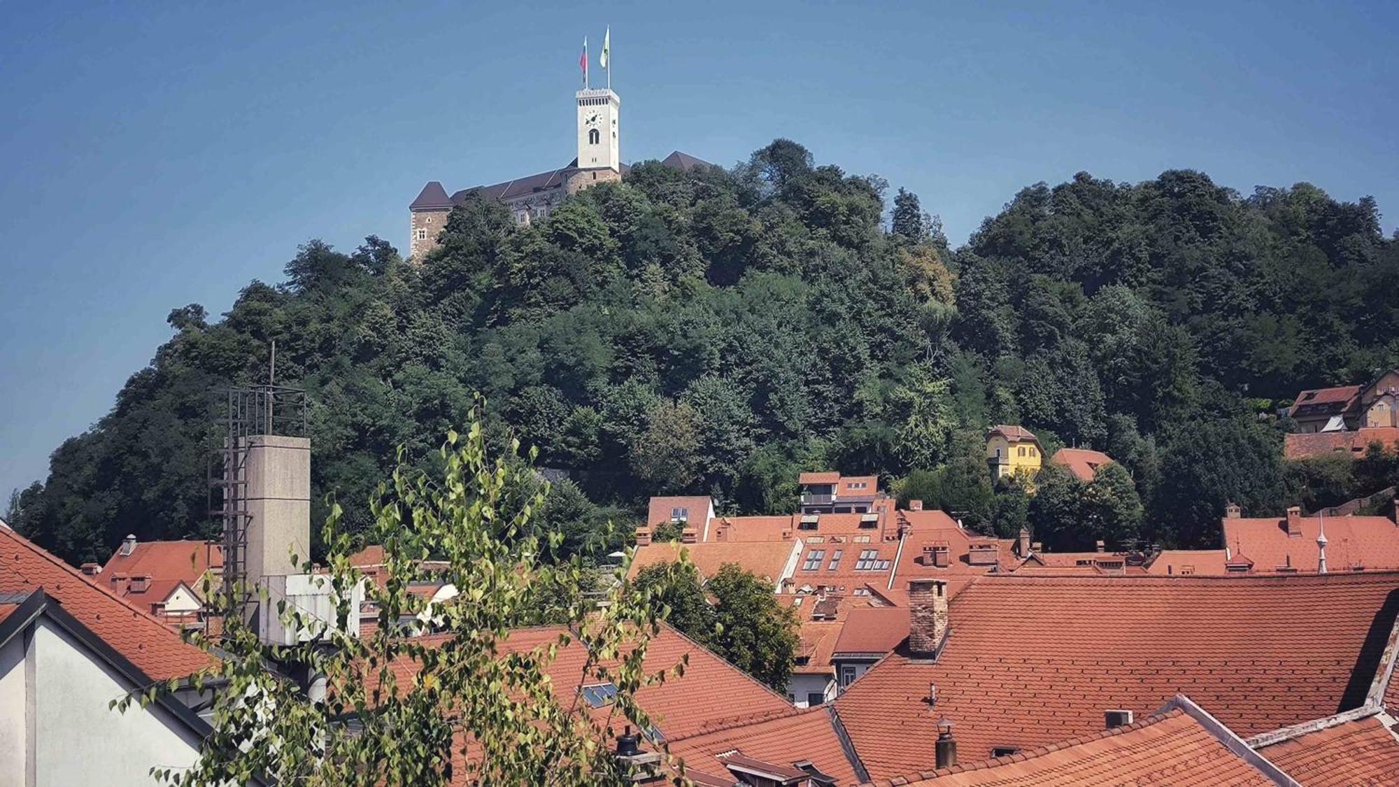 Penthouse View In Town Daire Ljubljana Dış mekan fotoğraf